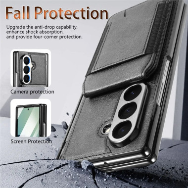 Coque Z Fold 8 Ultra magnétique porte-cartes support