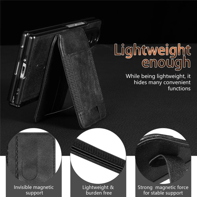 Coque Z Fold 8 Ultra magnétique porte-cartes support