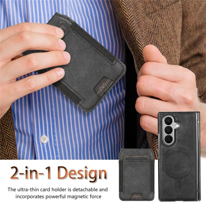 Coque Z Fold 8 Ultra magnétique porte-cartes support