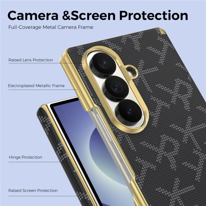 Coque Z Fold 8 Ultra magnétique motif lettres