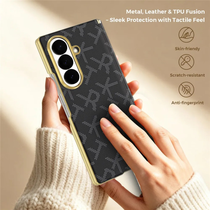 Coque Z Fold 8 Ultra magnétique motif lettres
