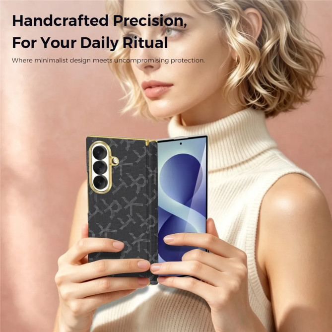 Coque Z Fold 8 Ultra magnétique motif lettres