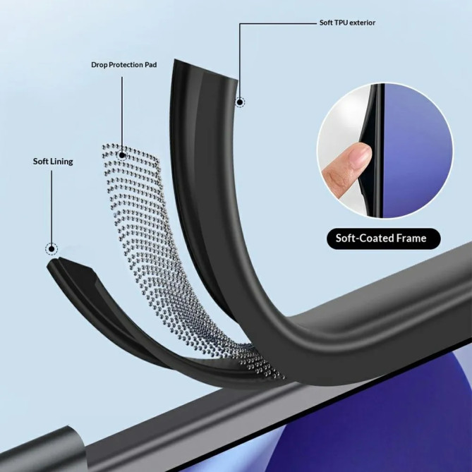 Coque Z Fold 8 Ultra magnétique silicone soft-touch