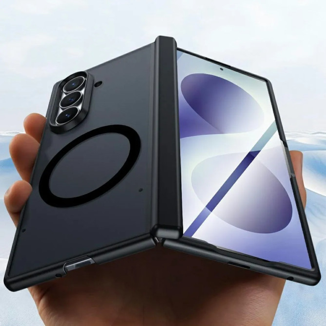 Coque Z Fold 8 Ultra magnétique silicone soft-touch