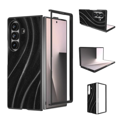 Coque Z Fold 8 Ultra motif voie lactée pailleté