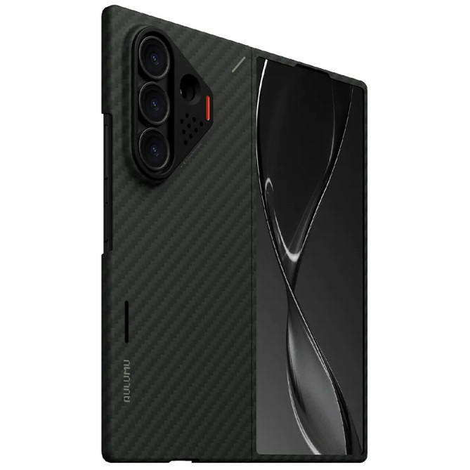 Coque Z Fold 8 Ultra fibre d'aramide capteur température