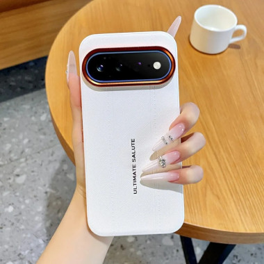 Coque Google Pixel 11 Pro XL Texture Cuir Antidérapante
