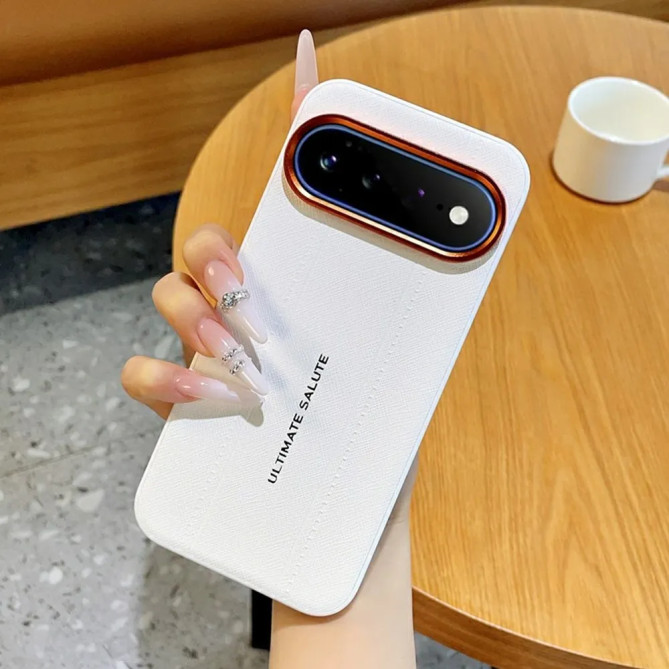 Coque Google Pixel 11 Texture Cuir Antidérapante