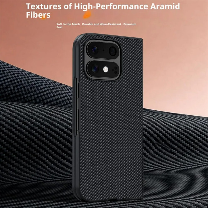 Coque Pixel 11 Pro Fold Ultra Fine Effet Carbone