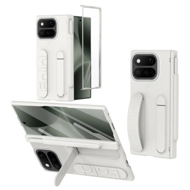 Coque Pixel 11 Pro Fold Verre Trempé Stylet Béquille