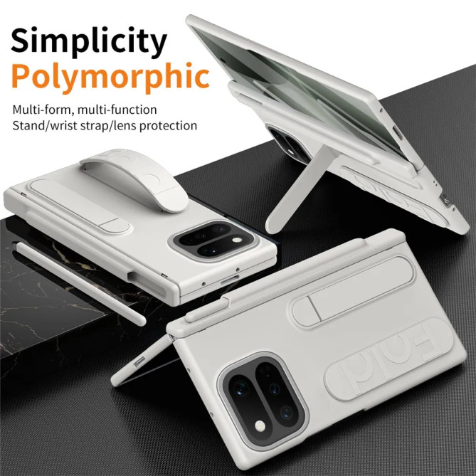 Coque Pixel 11 Pro Fold Verre Trempé Stylet Béquille
