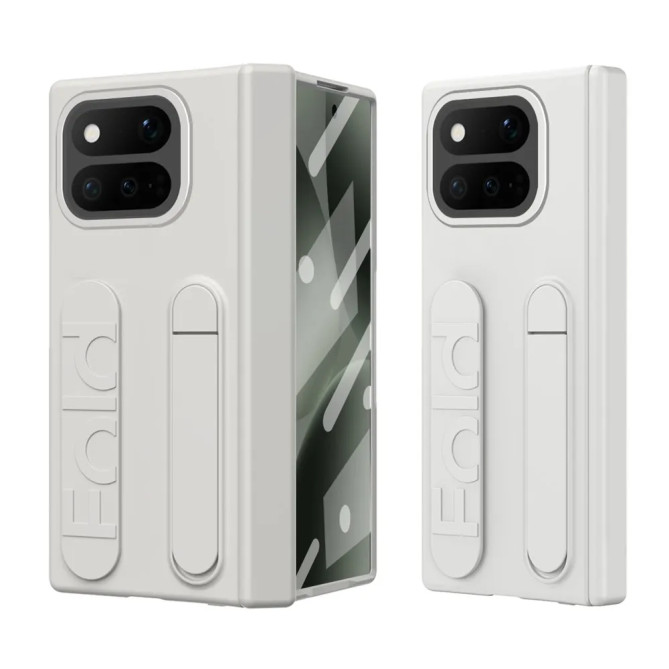 Coque Pixel 11 Pro Fold Verre Trempé Dragonne Béquille
