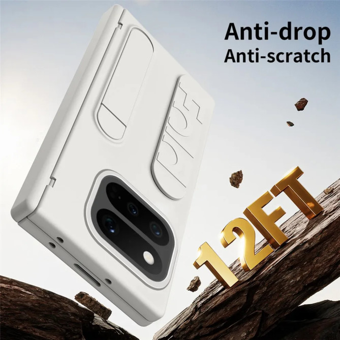Coque Pixel 11 Pro Fold Verre Trempé Dragonne Béquille