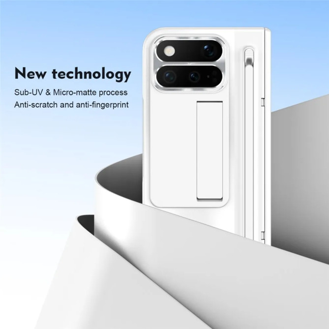 Coque Google Pixel 11 Pro Fold Stylet Éjectable Béquille Verre Trempé
