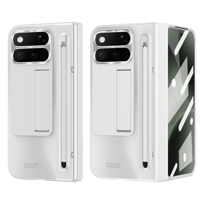 Coque Google Pixel 11 Pro Fold Stylet Éjectable Béquille Verre Trempé
