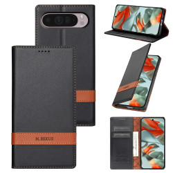 Housse Google Pixel 11 Pro XL N.BEKUS Rabat Flip Anti-RFID