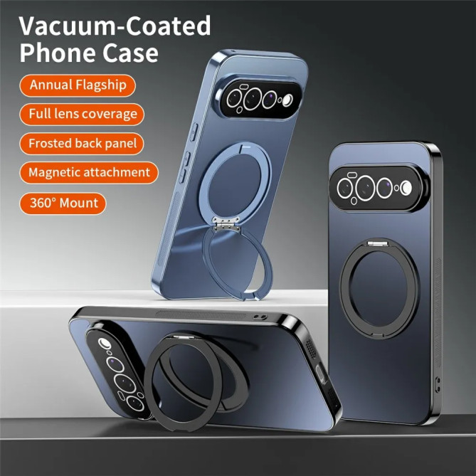 Coque Google Pixel 11 Pro Magnétique Béquille Rotative 360°