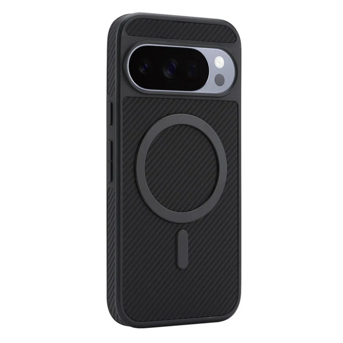 Coque Google Pixel 11 Pro XL Texture Carbone Antichoc Magnétique