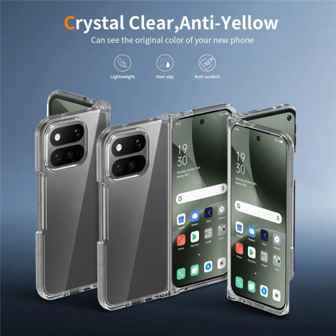 Coque Google Pixel 11 Pro Fold Transparente Acrylique TPU