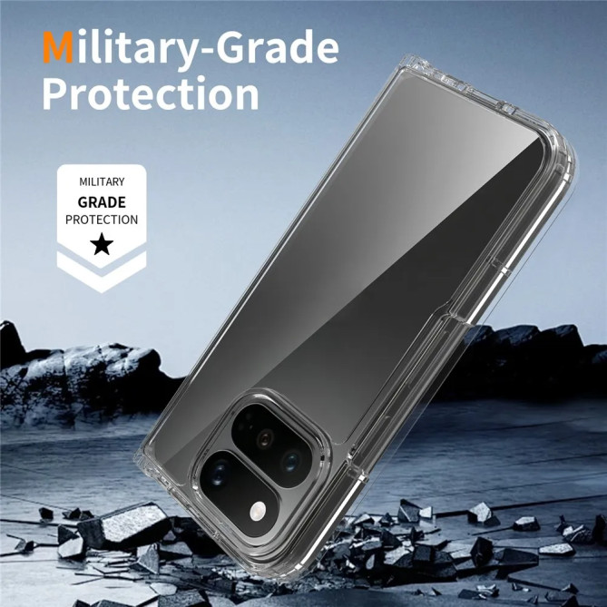 Coque Google Pixel 11 Pro Fold Transparente Acrylique TPU