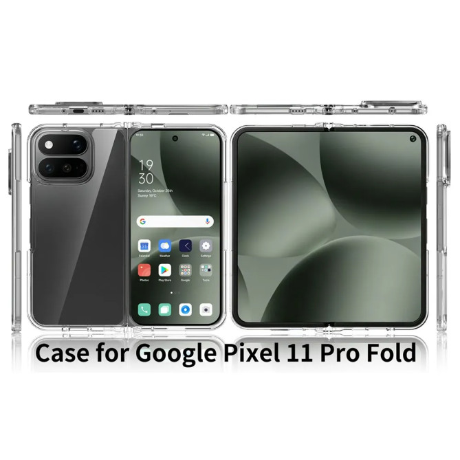 Coque Google Pixel 11 Pro Fold Transparente Acrylique TPU