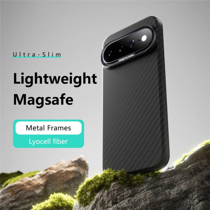 Coque Google Pixel 11 Pro XL Ultra-Fine Texture Fibre de Carbone