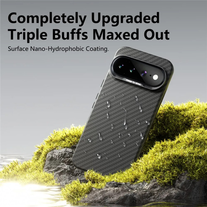 Coque Google Pixel 11 Pro XL Ultra-Fine Texture Fibre de Carbone