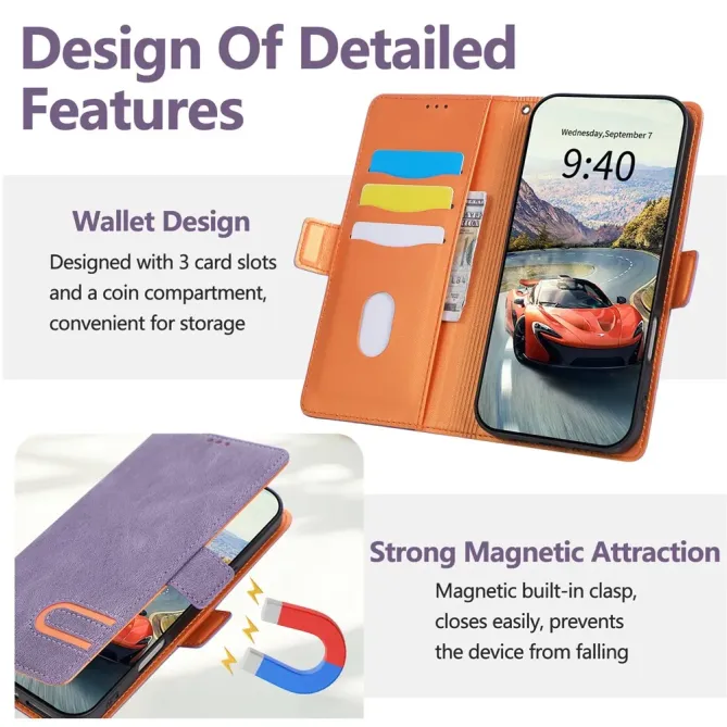Housse Google Pixel 11 / 11 Pro avec fermoir magnétique et dragonne