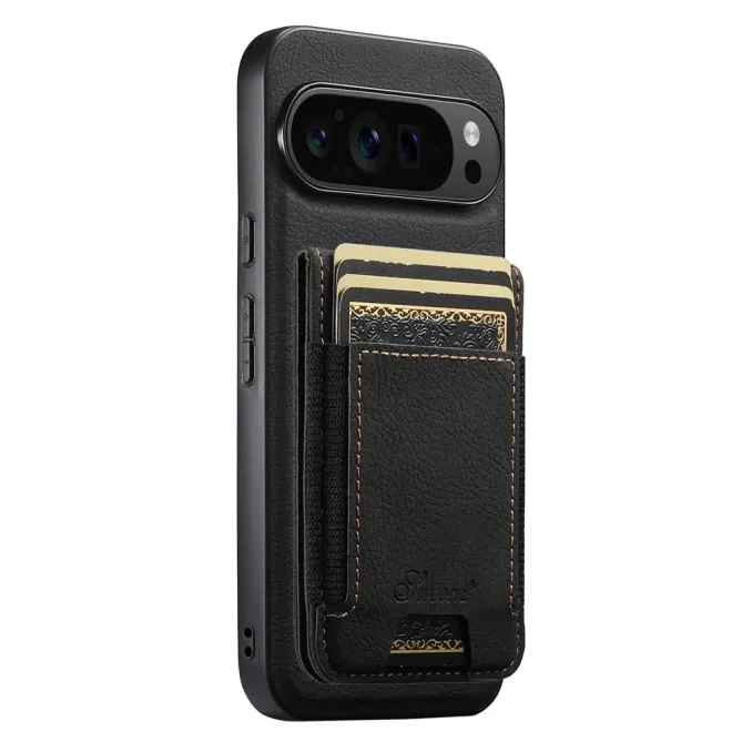 Coque Google Pixel 11 SUTENI H17 avec porte-cartes amovible
