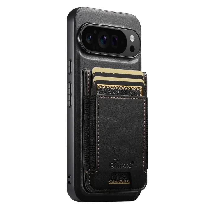 Coque Google Pixel 11 SUTENI avec porte-cartes détachable et support