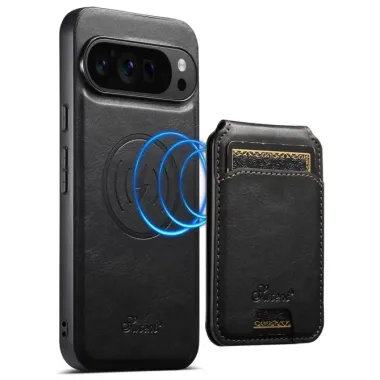 Coque Google Pixel 11 SUTENI H15 avec porte-cartes amovible