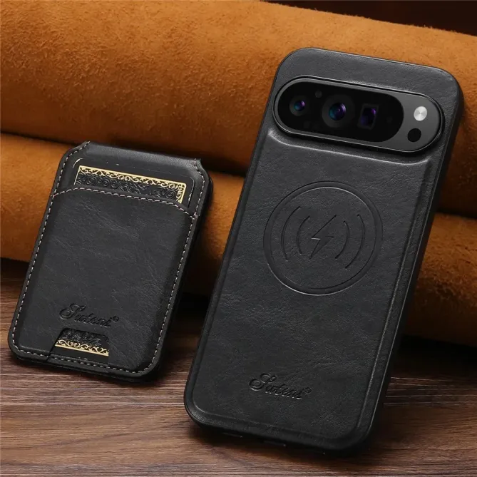 Coque Google Pixel 11 SUTENI H15 avec porte-cartes amovible