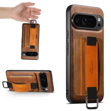 Coque Google Pixel 11 SUTENI H13 avec porte-cartes et poignée