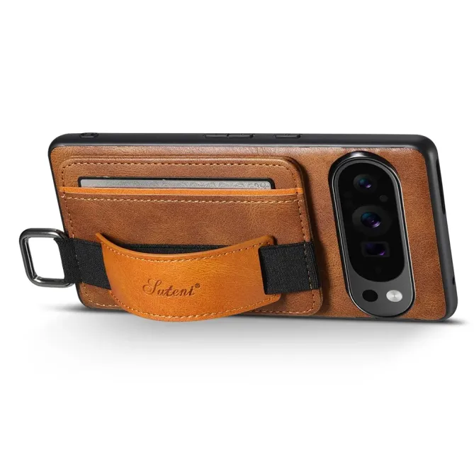 Coque Google Pixel 11 Pro SUTENI H13 avec porte-cartes et poignée