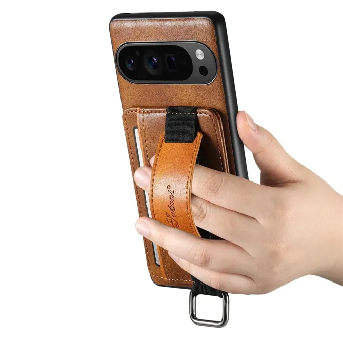 Coque Google Pixel 11 Pro SUTENI H13 avec porte-cartes et poignée