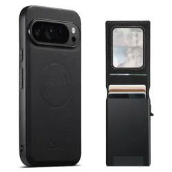 Coque Google Pixel 11 SUTENI H19 avec porte-cartes magnétique 6 à 8 cartes