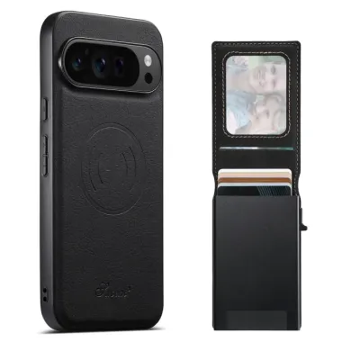 Coque Google Pixel 11 Pro SUTENI H19 avec porte-cartes magnétique 6 à 8 cartes
