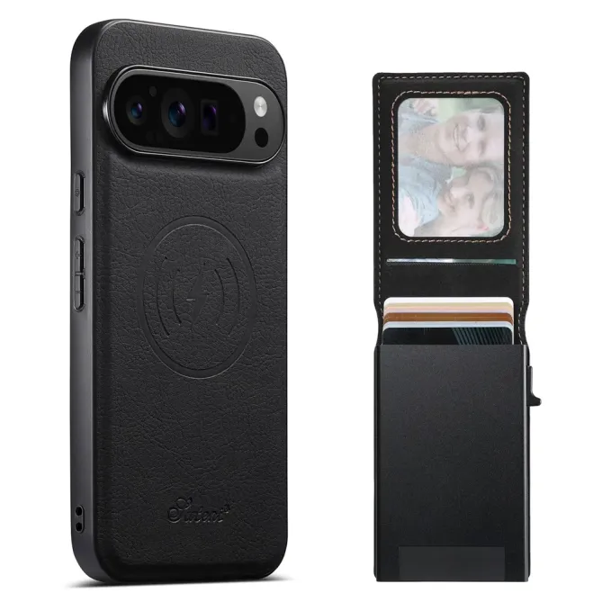 Coque Google Pixel 11 Pro SUTENI H19 avec porte-cartes magnétique 6 à 8 cartes