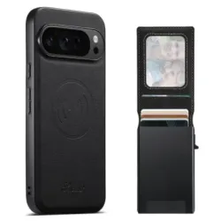 Coque Google Pixel 11 Pro SUTENI H19 avec porte-cartes magnétique 6 à 8 cartes
