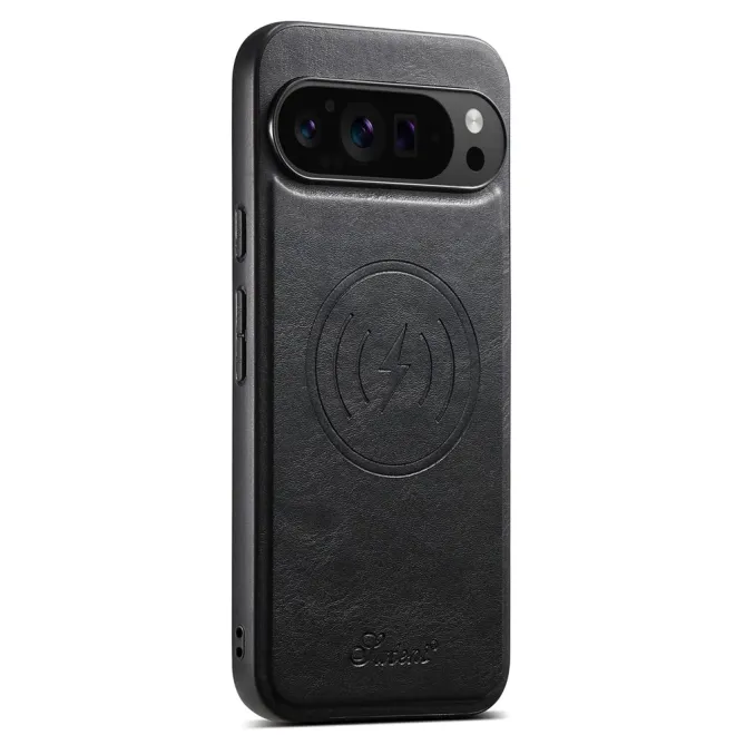 Coque Google Pixel 11 Pro SUTENI H19 lisse avec porte-cartes magnétique