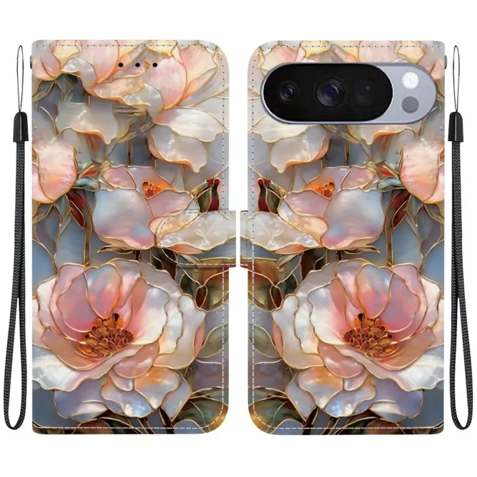 Housse Google Pixel 11 / 11 Pro Pivoine dorée