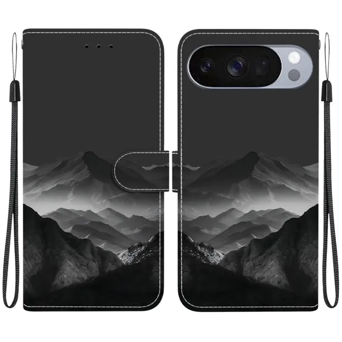 Housse Google Pixel 11 / 11 Pro Montagnes à l’encre