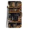 Housse Google Pixel 11 Pro XL Chat noir en bibliothèque
