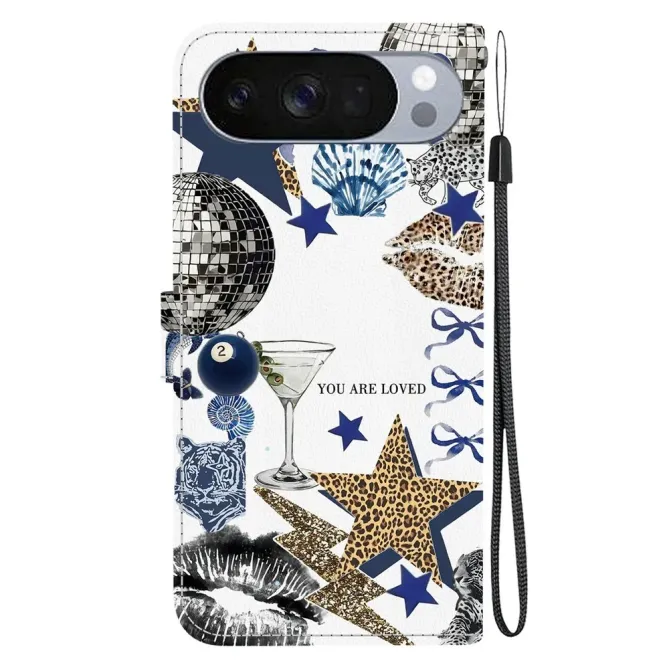 Housse Google Pixel 11 Pro XL Nœuds étoilés léopard