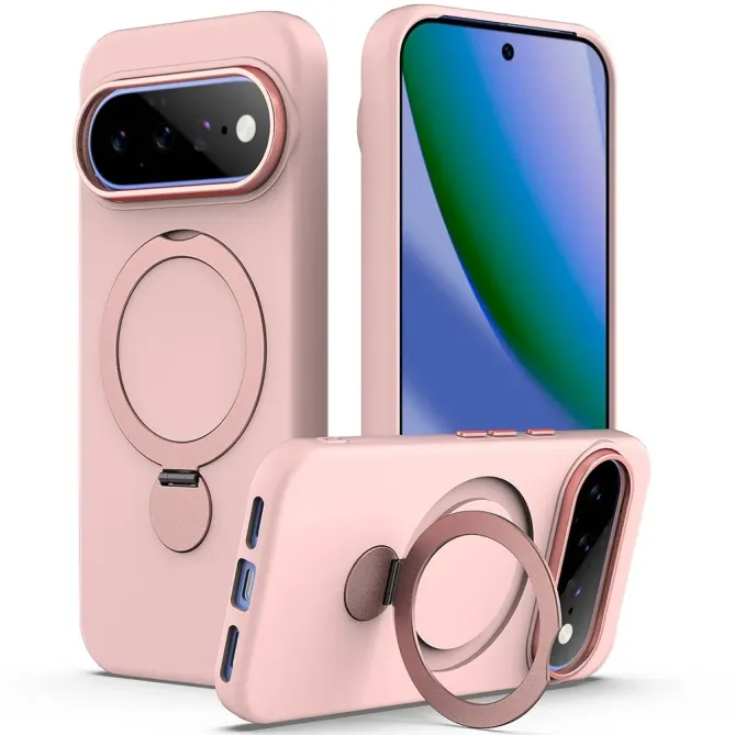 Coque Google Pixel 11 / 11 Pro magnétique avec anneau-support rotatif