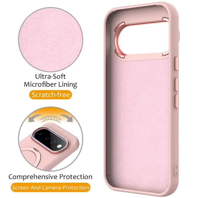 Coque Google Pixel 11 / 11 Pro magnétique avec anneau-support rotatif