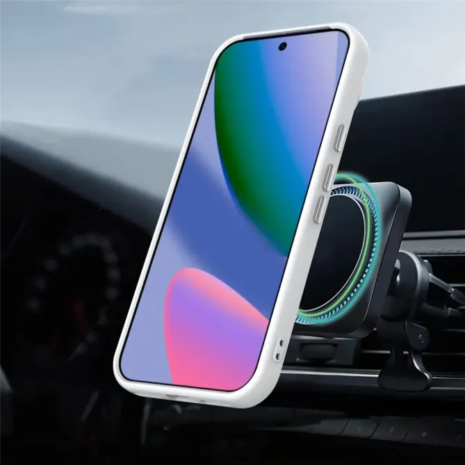 Coque Google Pixel 11 Pro XL magnétique avec anneau-support rotatif