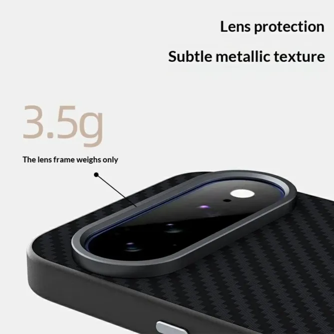 Coque Google Pixel 11 Pro ABEEL carbone 6D magnétique ultra-fine