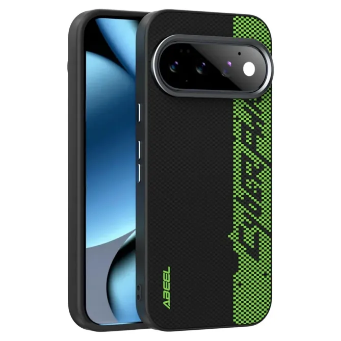 Coque Google Pixel 11 Pro ABEEL magnétique trame verte