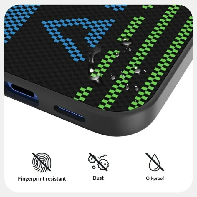 Coque Google Pixel 11 Pro ABEEL magnétique trame verte